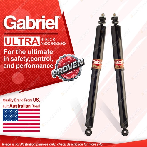 2 x Rear Gabriel Ultra Shock Absorbers for Nissan 180B 610 Sedan SSS Coupe 72-77