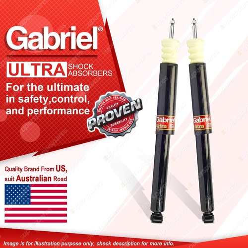 2x Rear Gabriel Ultra Shock Absorbers for Ford Focus LS LT LV LW 1.6L 2.0L 05-11