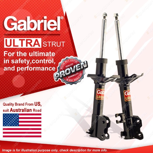 2 x Front Gabriel Ultra Strut Shocks for Nissan Pulsar Exa Vector N15 97-00