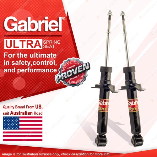 2 Rear Gabriel Ultra Spring Seat Shocks for Nissan Pulsar Exa Vector N15 95-97
