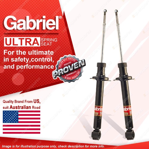 2 Rear Gabriel Ultra Spring Seat Shock Absorbers for Mitsubishi Galant HJ
