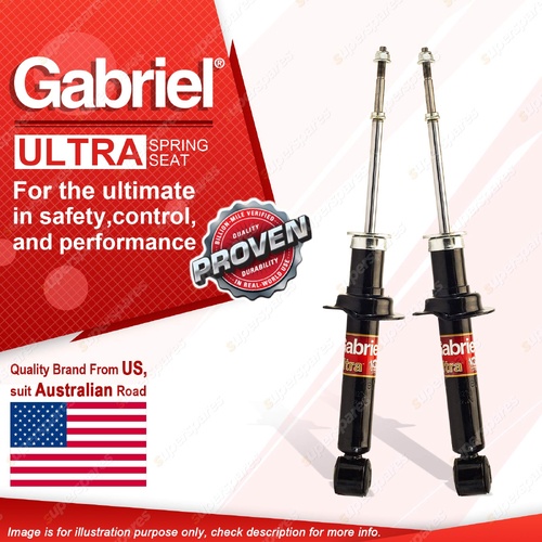 2 Rear Gabriel Ultra Spring Seat Shocks for Nissan Pulsar Exa Vector N16