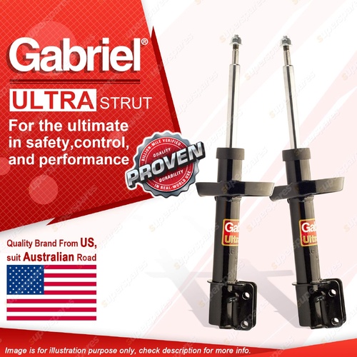 2 x Front Gabriel Ultra Strut Shock Absorbers for Holden GMH Barina Combo SB