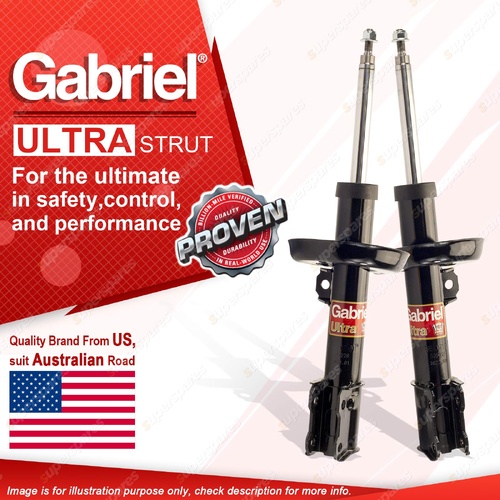 2 x Front Gabriel Ultra Strut Shock Absorbers for Holden GMH ASTRA TS Zafira TT