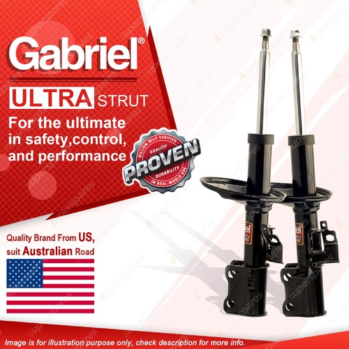 2x Front Gabriel Ultra Strut Shocks for Toyota Tarago Estima TCR CXR 10 11 20 21