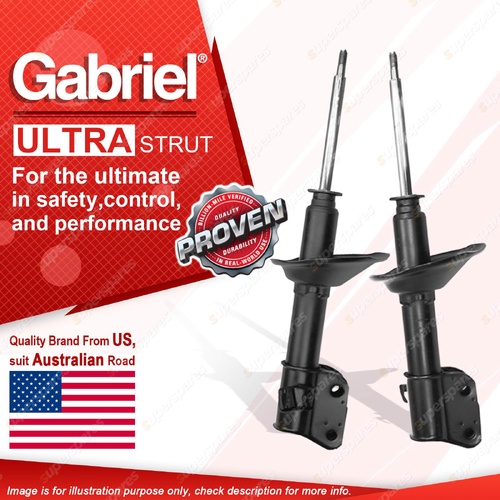 2 x Front Gabriel Ultra Strut Shock Absorbers for Subaru Impreza GC8 GF8