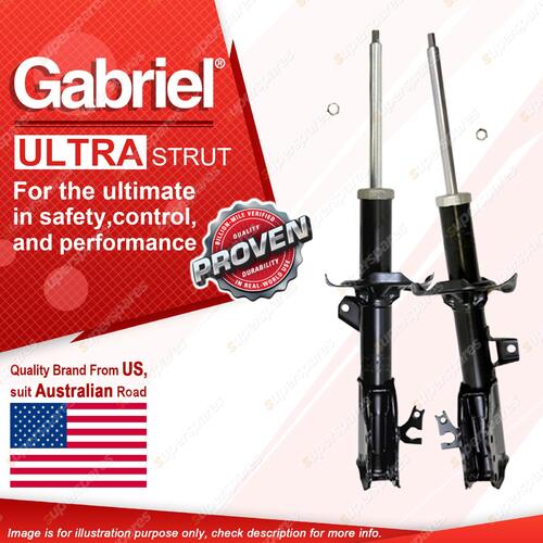 2 Front Gabriel Ultra Strut Shock Absorbers for Mazda MPV LW Sway bar mount 95mm
