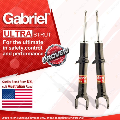 2 x Front Gabriel Ultra Strut Shock Absorbers for Ford Fairlane Falcon LTD BF