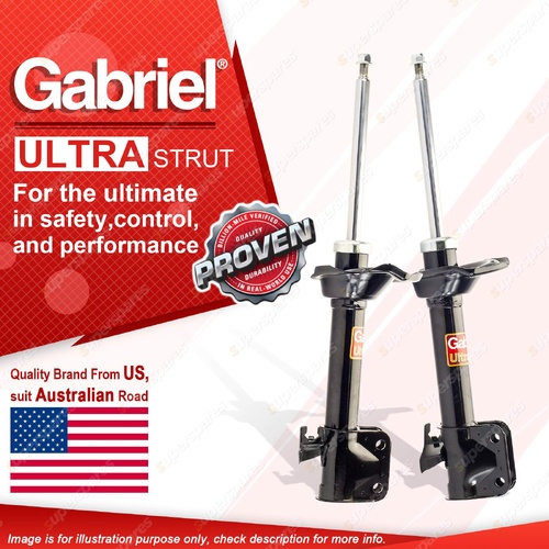 2 x Rear Gabriel Ultra Strut Shock Absorbers for Subaru Impreza GG9 GGA GGE GGG
