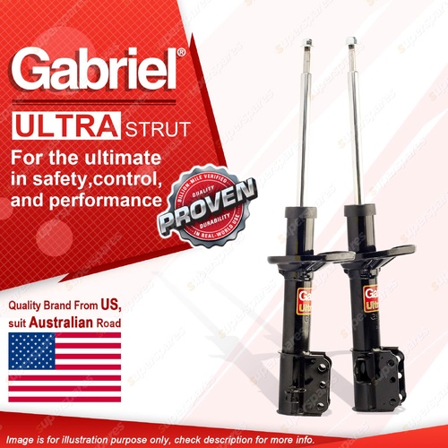 2 x Rear Gabriel Ultra Strut Shock Absorbers for Mazda 323 BA Hatchback Sedan