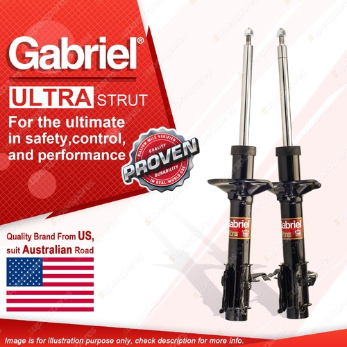 2 x Rear Gabriel Ultra Strut Shock Absorbers for Nissan NX NXR B13 Pulsar N14