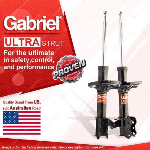 2 x Rear Gabriel Ultra Strut Shock Absorbers for Mazda 323 Astina Protege BJ