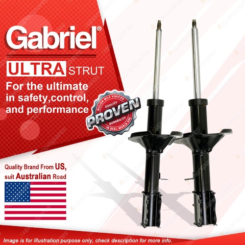 2 x Rear Gabriel Ultra Strut Shock Absorbers for KIA Mentor AFA 1.5L Hatchback