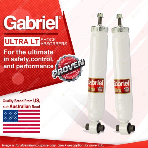 Pair Rear Gabriel Ultra LT Shock Absorbers for Ford Everest UA 2.0L 3.2L AWD RWD