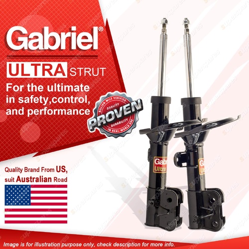 Pair Front Gabriel Ultra Strut Shock Absorbers for Hyundai Iload Imax TQ II