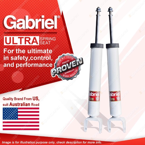 Pair Rear Gabriel Ultra Spring Seat Shock Absorbers for Jeep Grand Cherokee WK