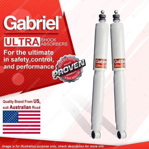 Pair Rear Gabriel Ultra Shock Absorbers for Holden Colorado RG7 Trailblazer RG
