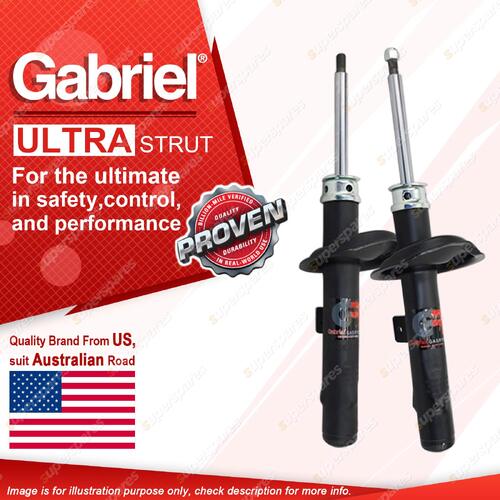 2 Front Gabriel Ultra Strut Shock Absorbers for Citroen Berlingo 1.4L MPFI 03-10