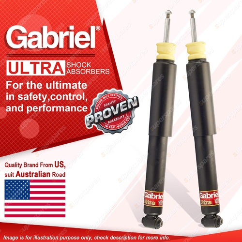 2 x Rear Gabriel Ultra Shock Absorbers for Peugeot 307 T5 T6 1.6L 2.0L Wagon