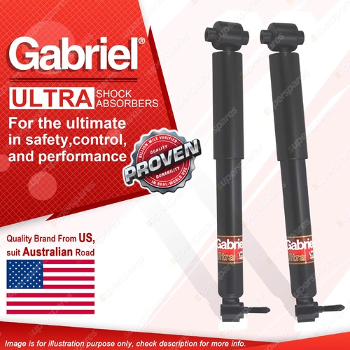 2 x Rear Gabriel Ultra Shock Absorbers for Renault Megane X32 X95 B95 K95 E95