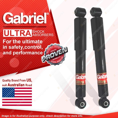 2 x Rear Gabriel Ultra Shock Absorbers for Renault Kangoo X61 1.5L 1.6L 2/13-On