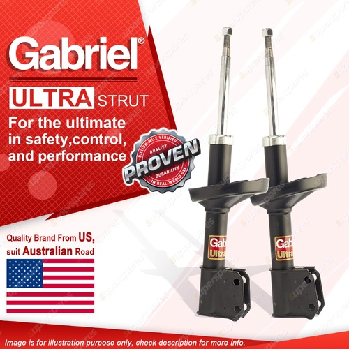 2 x Front Gabriel Ultra Strut Shock Absorbers for Renault Kangoo X76 1.5L 1.6L