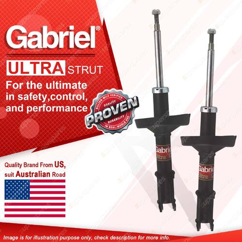 2 x Front Gabriel Ultra Strut Shocks for Renault Clio X65 MKII excl Dynamique