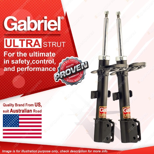 2 x Front Gabriel Ultra Strut Shock Absorbers for Renault Captur J87 SUV 2/15-On