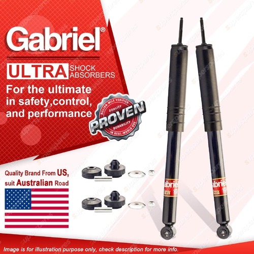 2 x Rear Gabriel Ultra Shock Absorbers for Honda Civic FN2 2.0 Hatch 07/07-02/12