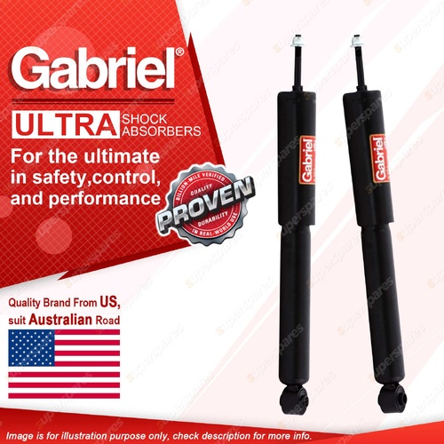 2 x Rear Gabriel Ultra Shock Absorbers for Kia Sorento BL SUV 1/06 - 9/09