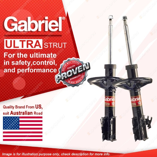 2x Front Gabriel Ultra Strut Shock Absorbers for Holden (GMH) Apollo JM JP 93-97