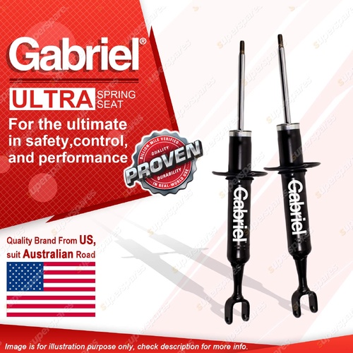 2 x Rear Gabriel Ultra Spring Seat Shock Absorbers for BMW 5 Series F10 10-17