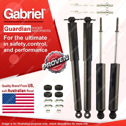 Gabriel Front Rear Guardian Shocks for Pontiac Bonneville Catalina Wagon