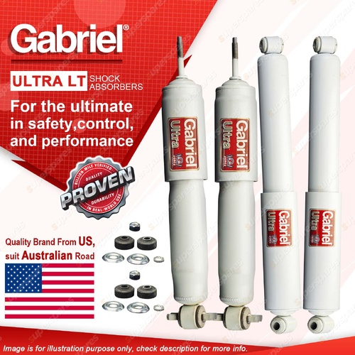 Gabriel Front + Rear Ultra Shock Absorbers for Mitsubishi L200 MA MB MC MD 4WD
