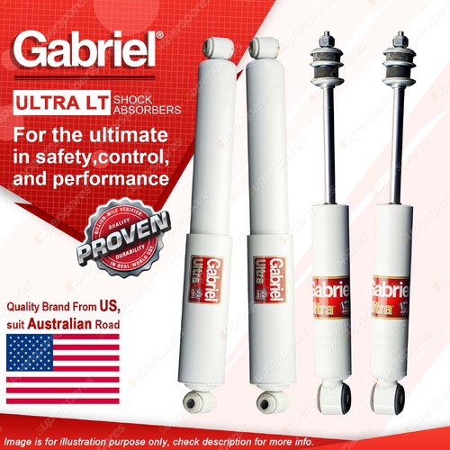 Gabriel Front Rear Ultra LT Shock Absorbers for Nissan Pathfinder Terrano D21