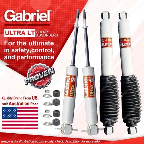 Gabriel Front Rear Ultra Shock Absorbers for Mitsubishi Triton ME MF MG MH MJ