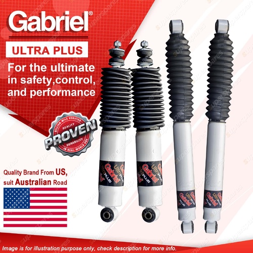 Gabriel Front + Rear Ultra Plus Shocks for Mazda BT50 UN B2500 B2600 B3000