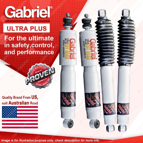 Gabriel Front Rear OE Height Ultra Plus Shocks for Holden Rodeo RA Colorado RC