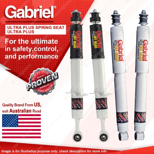Gabriel Front + Rear Ultra Plus Shocks for Toyota Prado GRJ150 KDJ150 KDJ155