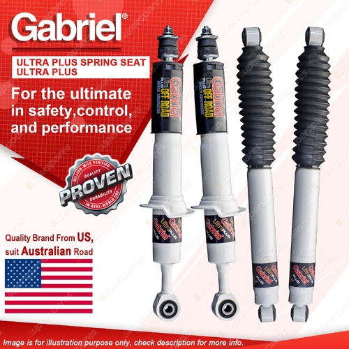 Gabriel Front + Rear Ultra Plus Shock Absorbers for Mazda BT50 UP UR