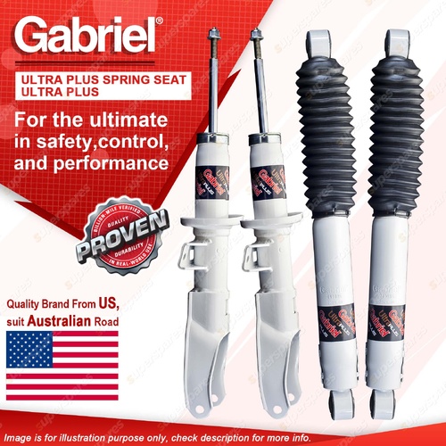 Gabriel Front + Rear Ultra Plus Shocks for Volkswagen Amarok 2H Dual Cab Ute