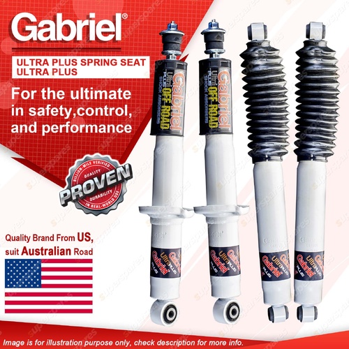 Gabriel Front + Rear Ultra Plus Shocks for Isuzu D-MAX TF 12 on Brand New