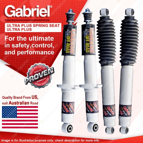 Gabriel Front + Rear Ultra Plus Shocks for Holden GMH Colorado RG