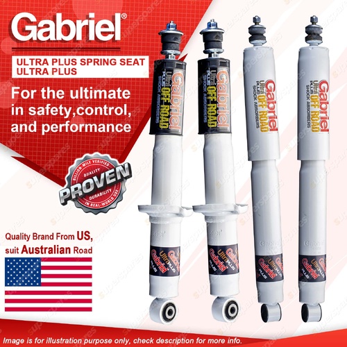 Gabriel Front + Rear Ultra Plus Shocks for Isuzu MU-X UCS85 UCR85