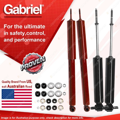Gabriel Front Rear Shock Absorbers for Toyota Corona MK II MX10 13 22 23