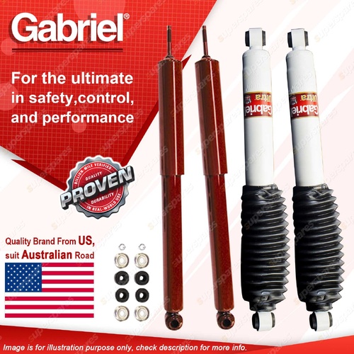 Gabriel Front Rear Shock Absorbers for Toyota Landcruiser 55 Series FJ55