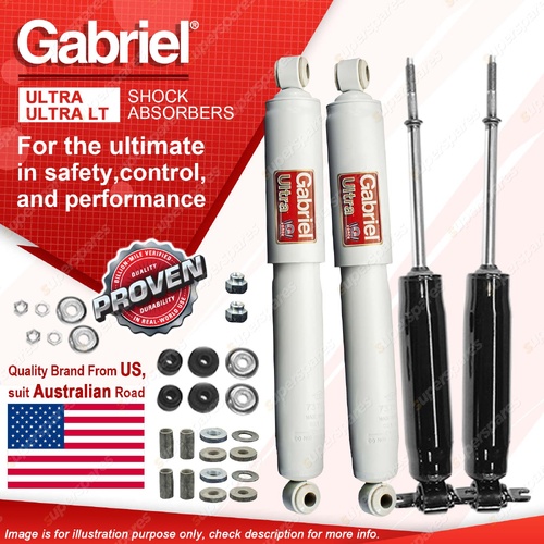 Gabriel Front Rear Ultra Shocks for Toyota Liteace CM20 KM20 single rear wheels