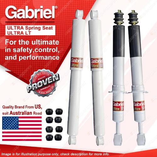 Gabriel Front + Rear Ultra Shocks for Toyota Hilux GGN25R KUN26R 150 Series