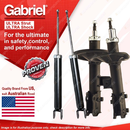 Gabriel Front + Rear Ultra Shock Absorbers for KIA Magentis MG Rondo UN