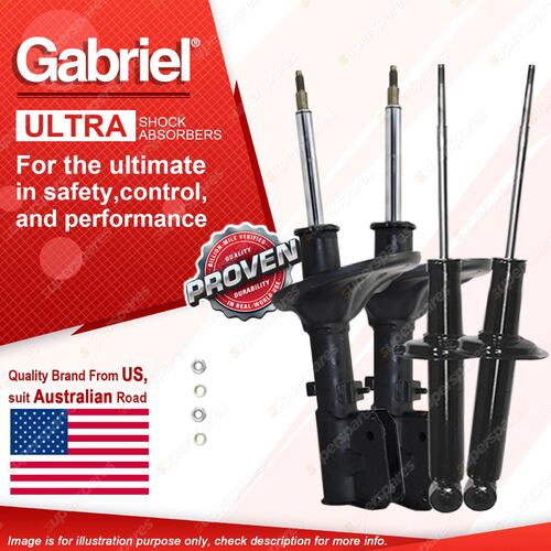 Gabriel Front + Rear Ultra Shocks for Mitsubishi Magna TR TS Verada KR KS